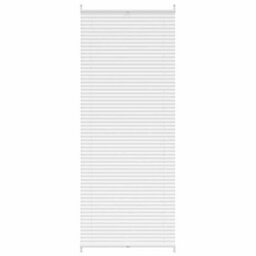 Berkfield Modern Plisse Blind 80X200Cm White Pleated Blind - thumbnail 1