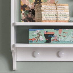 Nöa & Nani Noa & Nani Double Shelf With Coat Hook In Classic White Hege - thumbnail 2