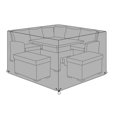 Charles Bentley Large Rectangular Furniture Cover - Black - image 1