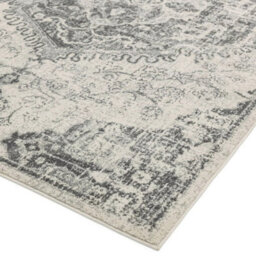 Xample Nova Medallion Ivory Rug 160 X 230 Cm Machine Woven Polypropylene Rug, Durable Neutral Design, Made In Turkey - thumbnail 6