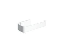 Cosmic Toilet Roll Holder, Self-Adhesive Or Screw-In, Stainless Steel, Hidden Fixings, Anti-Corrosion, Matt White, Nea Collection - thumbnail 1
