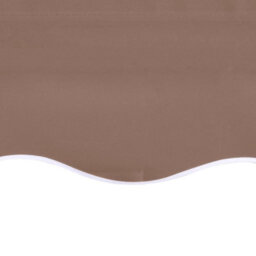 Berkfield Replacement Fabric For Awning Brown 4X3 M - thumbnail 5