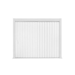 Sweeek - Vertical Adjustable Louver Panel 3M For Triomphe Pergola 3X3M V2 4X3M 6X3M White - thumbnail 2