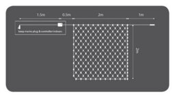 LYYT Outdoor Indoor Led Festive Christmas Net Lights With Controller- Warm White - thumbnail 7