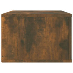 Berkfield Classic Hanging Tv Cabinet Smoked Oak 80X36X25 Cm Engineered Wood - thumbnail 8
