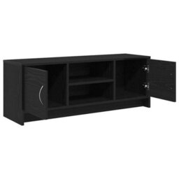 Berkfield Tv Cabinet Black Oak 102X30X37.5 Cm Engineered Wood - thumbnail 5