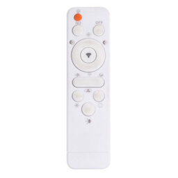 Luminosa Lighting Luminosa Andi Decorative Flush Ceiling Light White 1X Rgb Led Dimmable 3000-6500K Remote Control - thumbnail 6
