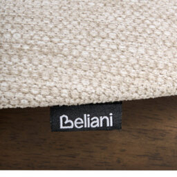 Beliani Set Of 2 Dining Chairs Anoka Wood Dark Brown/ Beige - thumbnail 9