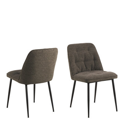 Furniture To Go Brooke Dining Chair In Taupe Set Of 2 - image 1
