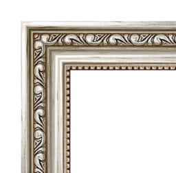 11X11 Silver Ornate Picture Frame (27.9 X 27.9Cm) Poster, Photo, Artwork, Gallery Wall Or Print - thumbnail 4