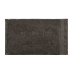 Bianca Fine Linens Supima Cotton 50X90Cm Hand Towel Charcoal Grey - thumbnail 4