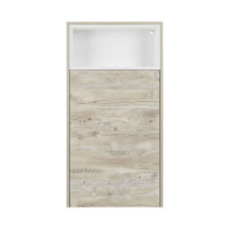 Homestylestore 600mm Light Oak Open Shelf Bathroom Toilet Wc Unit - thumbnail 2