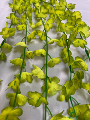 Best Artificial 80Cm Silk Trailing Vine Flower Plant Wedding Garland Ivy / Green - image 1