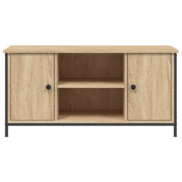 Walplus Tv Cabinet Sonoma Oak 100X40X50 Cm Engineered Wood - thumbnail 6