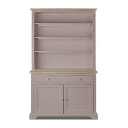 Statement Furniture Florence Truffle Display Cabinet With Height Adjustable Shelves And Cupboard - thumbnail 2