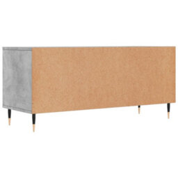 Berkfield Tv Cabinet Concrete Grey 100X34.5X44.5 Cm Engineered Wood - thumbnail 8