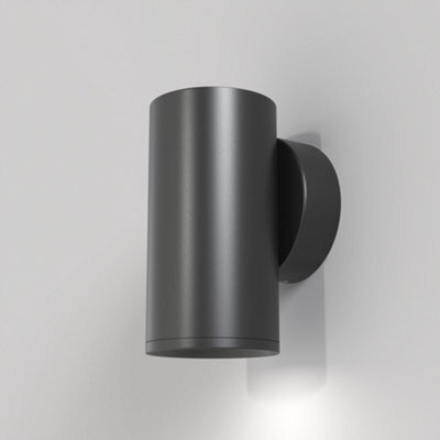 Luminosa Lighting Luminosa Maytoni Focus S Flush Wall Lamp Black Gu10 - image 1