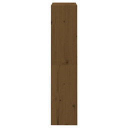 Berkfield Book Cabinet/room Divider Honey Brown 60X30X135.5 Cm Wood Pine - thumbnail 6