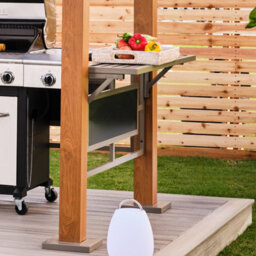Trimetals Sojag Bbq Gazebo Wood Effect Stylish Outdoor Cooking Shelter - thumbnail 2
