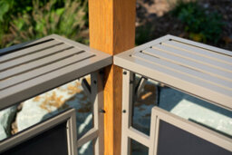Trimetals Sojag Bbq Gazebo Wood Effect Stylish Outdoor Cooking Shelter - thumbnail 4