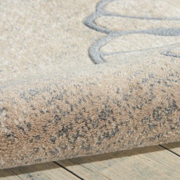 Beige,floral Luxurious Modern Easy To Clean Rug For Bedroom & Living Room-117Cm X 178Cm - thumbnail 3