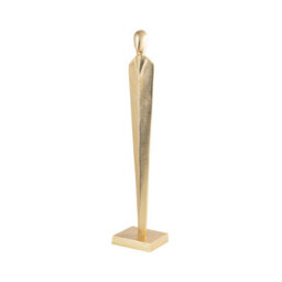 Vanity Living 53Cm Gold Metal Aluminium Sculpture Modern Decorative Art Statue For Living Room, Office & Table Decor - thumbnail 4