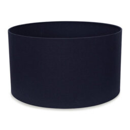 Valuelights Reni Navy Fabric Drum Ceiling Lamp Shade (D)45Cm - thumbnail 1