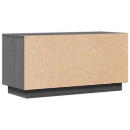 Vidaxl Tv Cabinet Grey 80X34X40 Cm Solid Wood Pine - thumbnail 7
