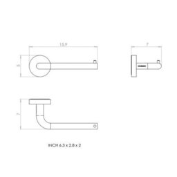 Cosmic Toilet Roll Holder, Grey, Award-Winning Design, Geyser Collection - thumbnail 6