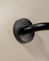Cosmic Toilet Roll Holder, Grey, Award-Winning Design, Geyser Collection - thumbnail 2