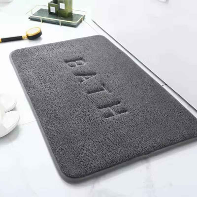 Luxury Memory Foam Bath Mat Anti-Slip Coral Fleece Rug 40X60Cm - image 1