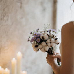 10 Natural Dried Cotton Flowers, Flower Bouquet, Cotton Branches, Artificial Dried Plants For Balcony, Home, Table, Composition - thumbnail 5