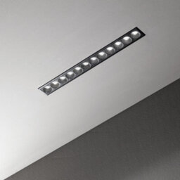 Ideal Lux Lika 20W 12X Led Recessed Downlight Black 3000K - thumbnail 2