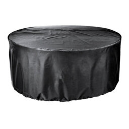 Cozy Bay Ezbreathe 6 8 Seat Round Patio Set Cover In Black - thumbnail 1