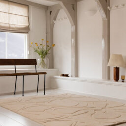 Ted Baker Romantic Magnolia Cream 162701 Wool Rug-140Cm X 200Cm - thumbnail 1