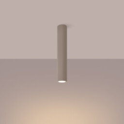 Luminosa Lighting Luminosa Karbon 40Cm Surface Mounted Downlight Taupe 1X Gu10 - thumbnail 3