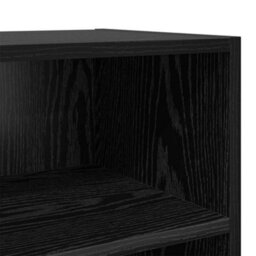 Berkfield Black Oak Tv Stand Black Oak Particle Board Standard - thumbnail 8