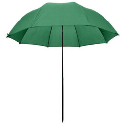 Berkfield Fishing Umbrella Green 240X210 Cm - thumbnail 3