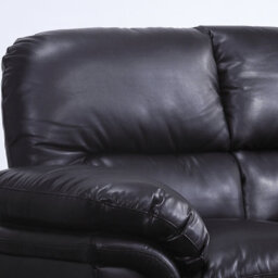 Furniture Instore Verona Black Leather 3+2 Seater Sofa Set Collection - thumbnail 6