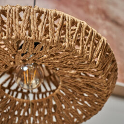 Valuelights Hamilton Natural Woven Natural Ceiling Light Shade Weave Rope Lampshade (D)35Cm - thumbnail 4