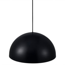 Nordlux Ellen Metal Pendant Light Dome Shade Black,mains - thumbnail 2