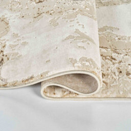 Picasso Modern Living Room Rug - Abstract Area Rugs Beige - Runner 60X220 Cm - thumbnail 2