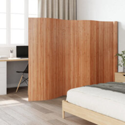 Walplus Natural Bamboo Room Divider 165X600 Cm Panel Screen - thumbnail 1