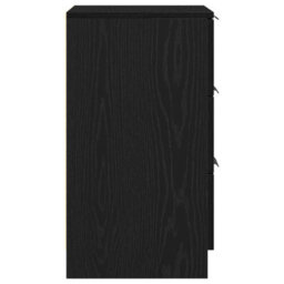 Walplus Bedside Cabinet Black Oak 40 X 65 X 65 Cm Engineered Wood - thumbnail 8
