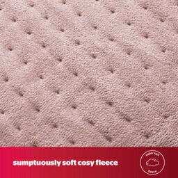 Silentnight Luxury Heated Throw Blush - thumbnail 3