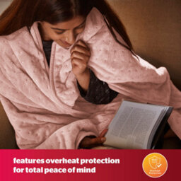 Silentnight Luxury Heated Throw Blush - thumbnail 6