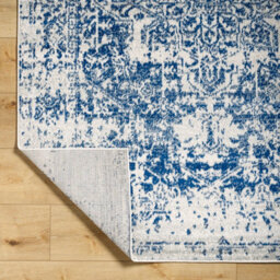 Livabliss Harput-Vintage Grey Blue Orange White Traditional Boho Living Dining Bedroom Rug 80 X 220 Cm Easy Care, Non Shedding - thumbnail 4
