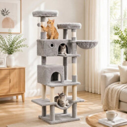 Cat Tree Tower Condo With Cat Scratching Post Cat Tower For Indoor Cats - thumbnail 1