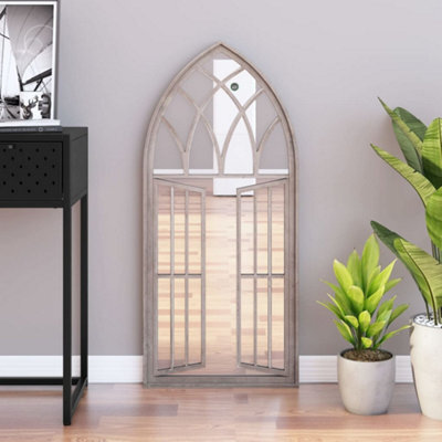 Berkfield Mirror Sand 100X45 Cm Iron For Indoor Use - image 1