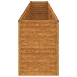 Walplus Garden Raised Bed 578X50X69 Cm Corten Steel - thumbnail 5